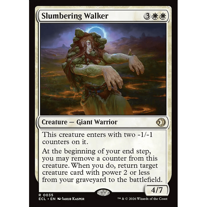 Slumbering Walker | Inglés | NM | ECL 1