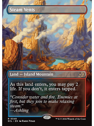 Steam Vents (Borderless) | Inglés | NM | ECL