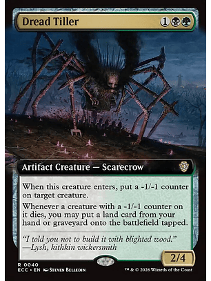 Dread Tiller (Extended Art) | Inglés | NM | ECC