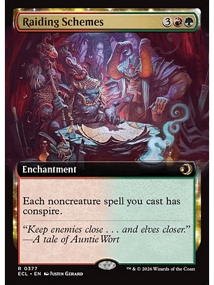 Raiding Schemes (Extended Art) | Inglés | NM | ECL
