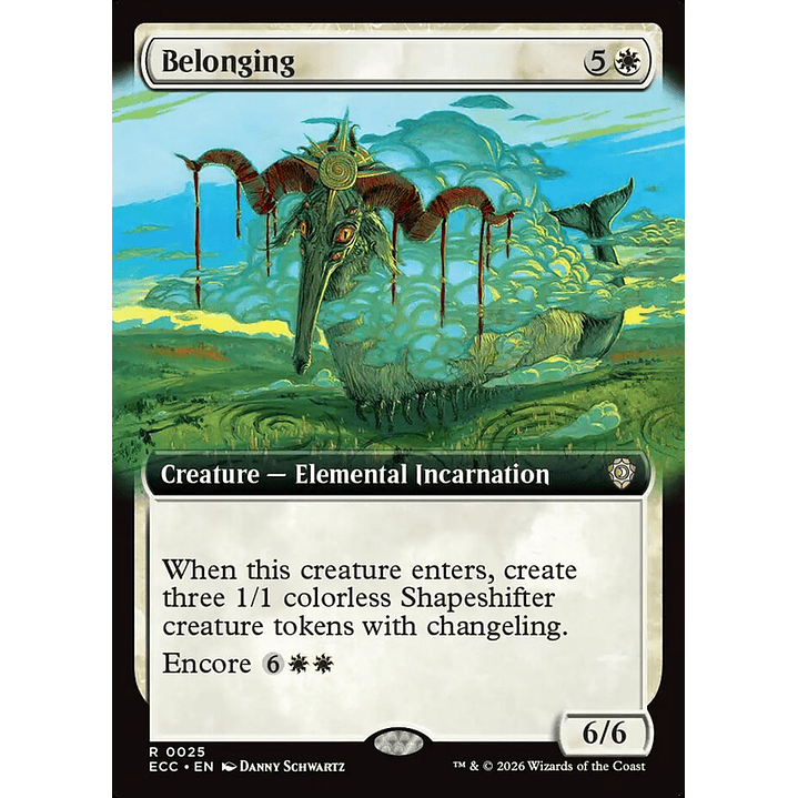Belonging (Extended Art) | Inglés | NM | ECC 1