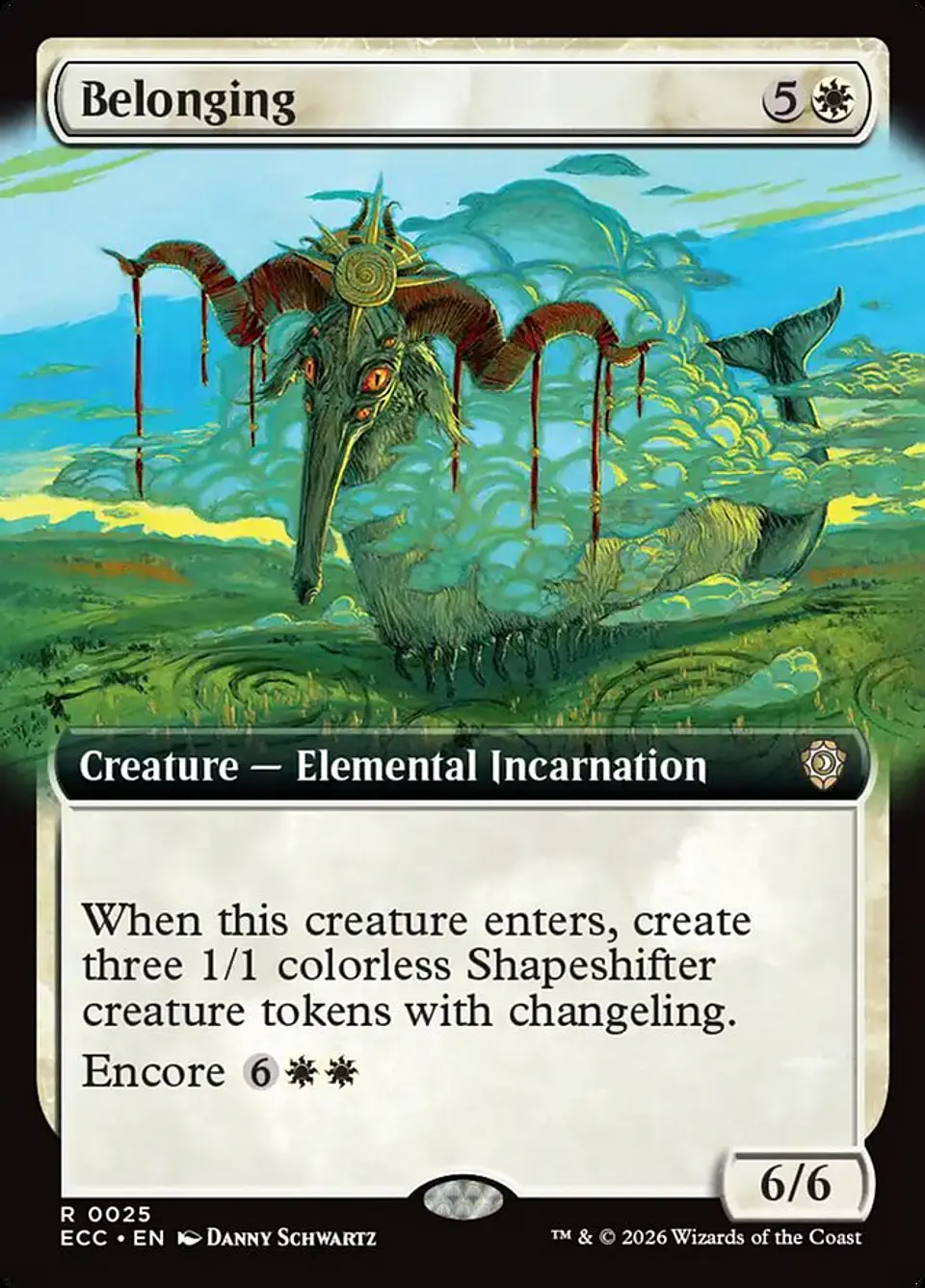 Belonging (Extended Art) | Inglés | NM | ECC 1