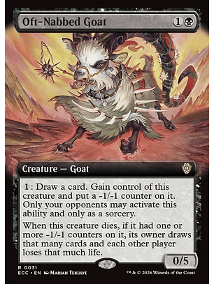 Oft-Nabbed Goat (Extended Art) | Inglés | NM | ECC