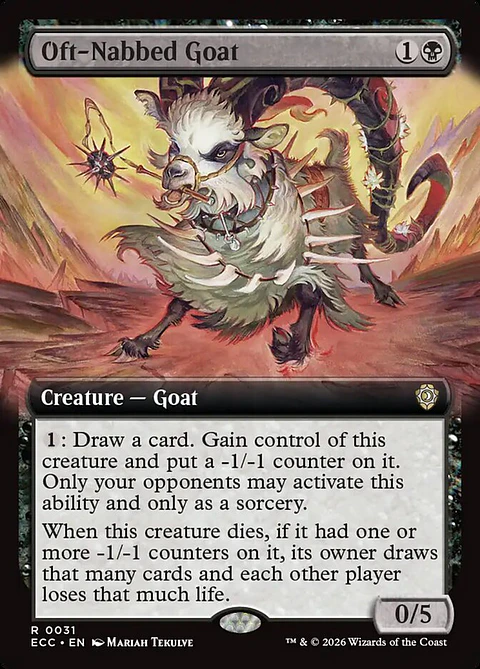 Oft-Nabbed Goat (Extended Art) | Inglés | NM | ECC
