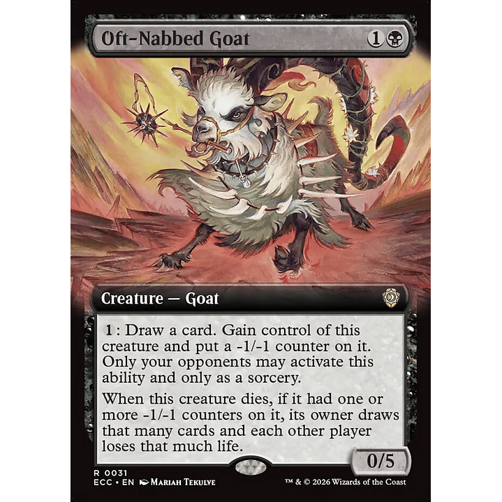 Oft-Nabbed Goat (Extended Art) | Inglés | NM | ECC 1