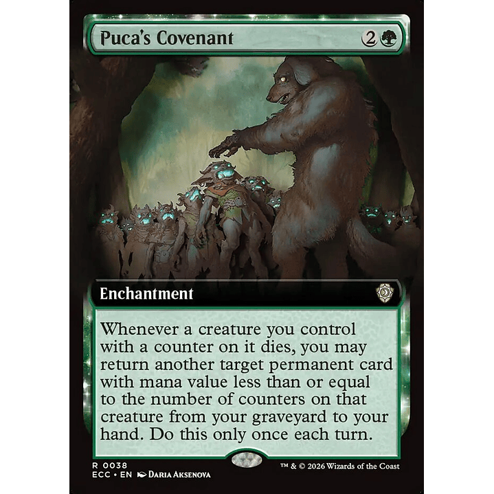 Puca's Covenant (Extended Art) | Inglés | NM | ECC 1