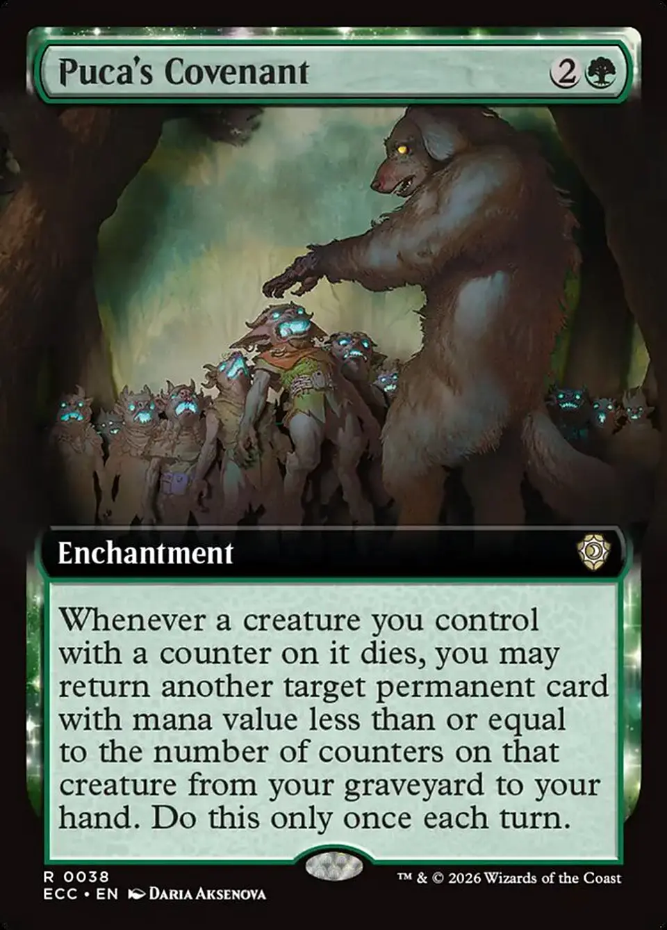 Puca's Covenant (Extended Art) | Inglés | NM | ECC 1