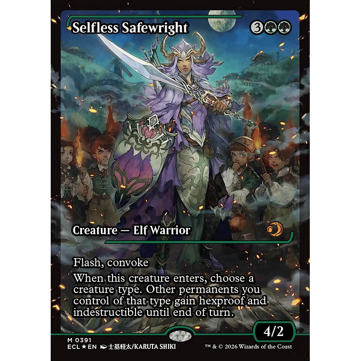 Selfless Safewright (Showcase foil) | Inglés | NM | ECL 1