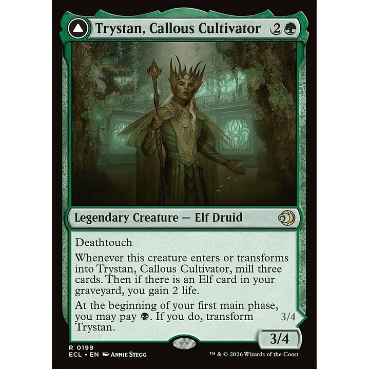 Trystan, Callous Cultivator // Trystan, Penitent Culler | Inglés | NM | ECL 1