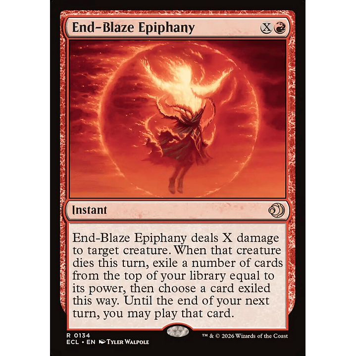End-Blaze Epiphany | Inglés | NM | ECL 1