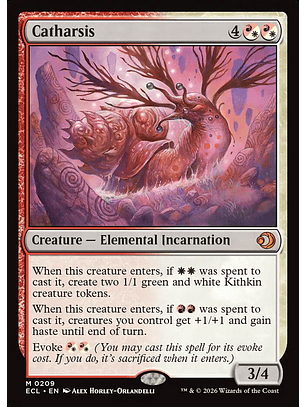 Catharsis | Inglés | NM | ECL