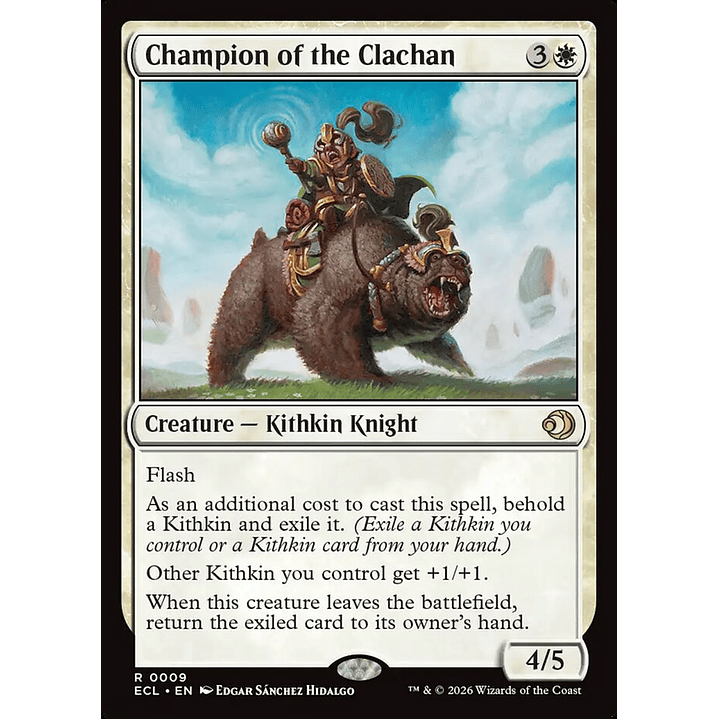 Champion of the Clachan | Inglés | NM | ECL 1