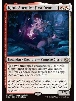 Kirol, Attentive First-Year (foil) | Inglés | NM | ECL