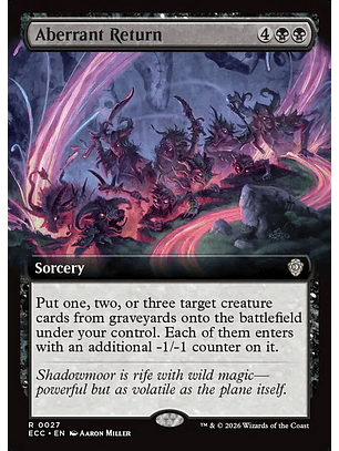 Aberrant Return (Extended Art) | Inglés | NM | ECC
