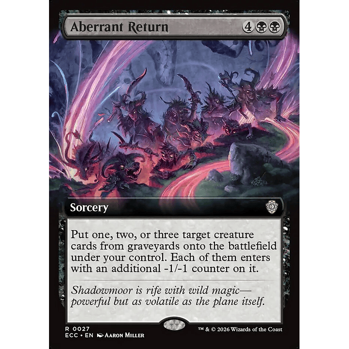 Aberrant Return (Extended Art) | Inglés | NM | ECC 1
