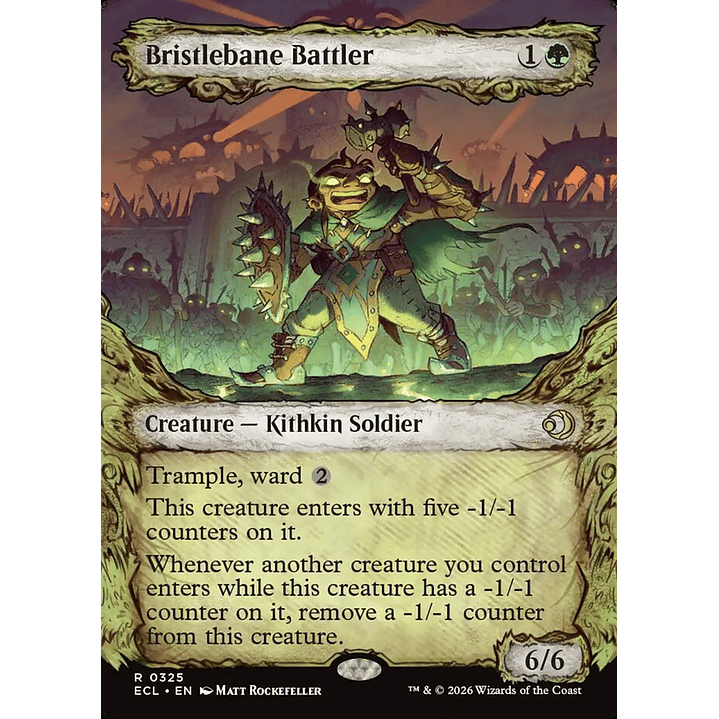 Bristlebane Battler (Showcase) | Inglés | NM | ECL 1