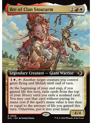 Bre of Clan Stoutarm (Extended Art) | Inglés | NM | ECL