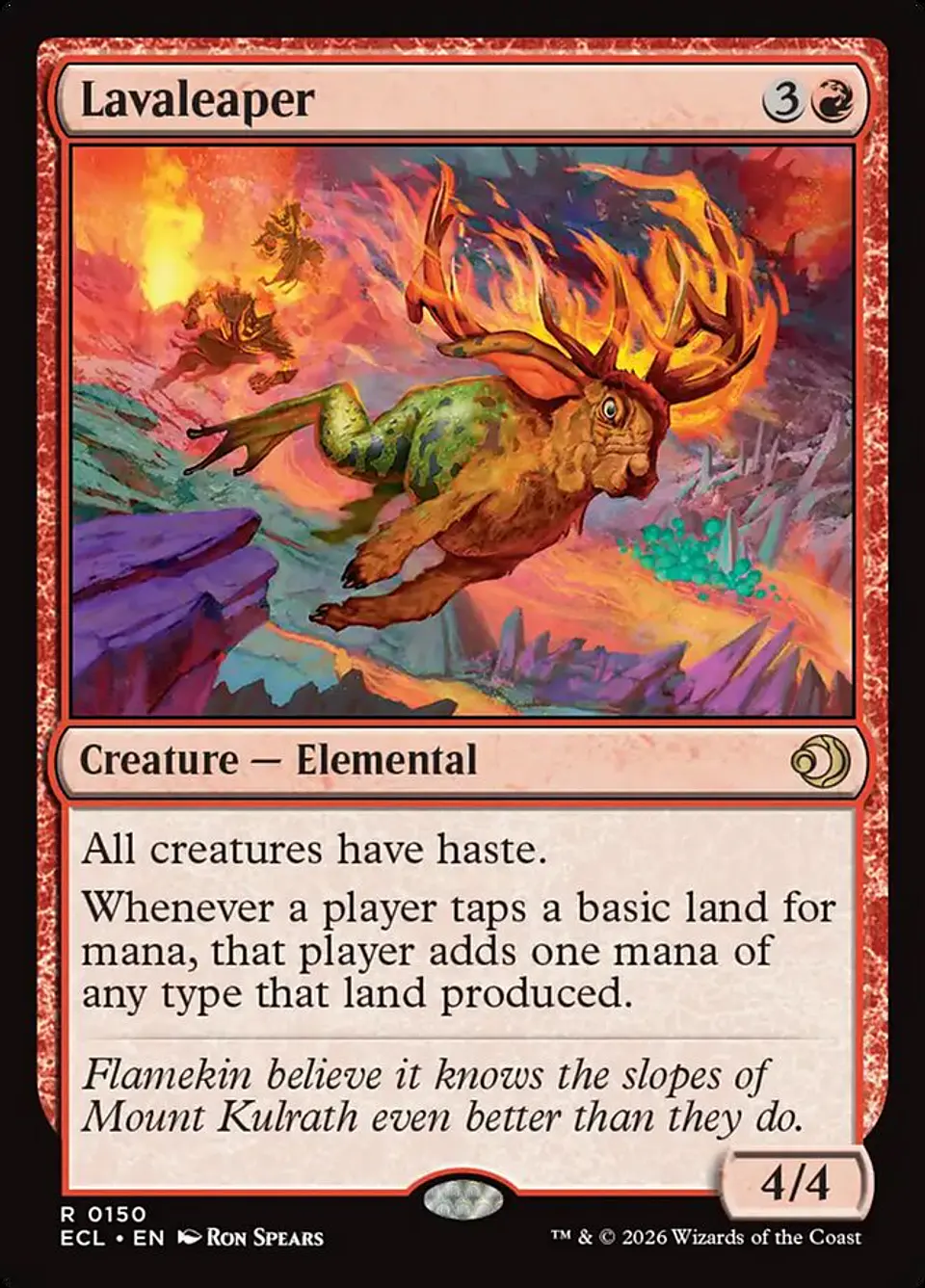 Lavaleaper (foil) | Inglés | NM | ECL 1