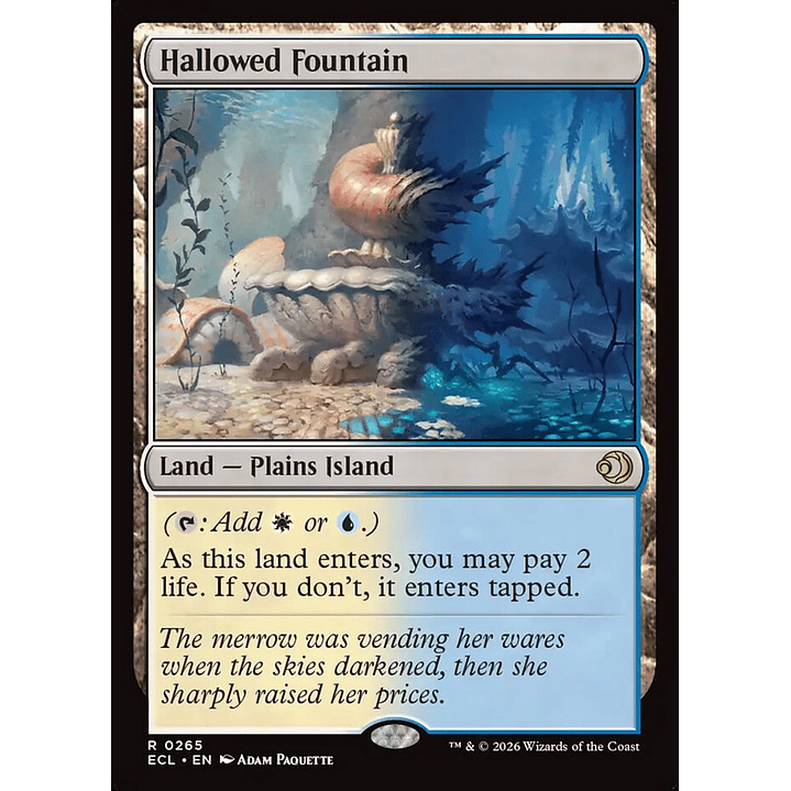 Hallowed Fountain (foil) | Inglés | NM | ECL 1