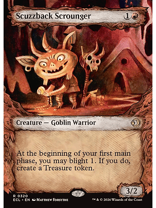 Scuzzback Scrounger (Showcase) | Inglés | NM | ECL