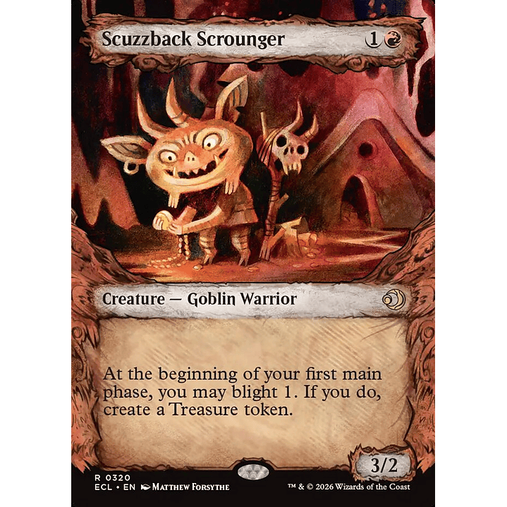 Scuzzback Scrounger (Showcase) | Inglés | NM | ECL 1