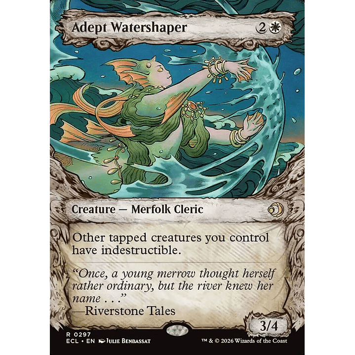 Adept Watershaper (Showcase) | Inglés | NM | ECL 1