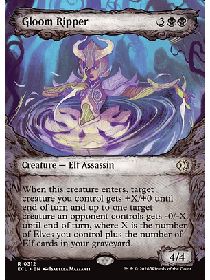 Gloom Ripper (Showcase foil) | Inglés | NM | ECL