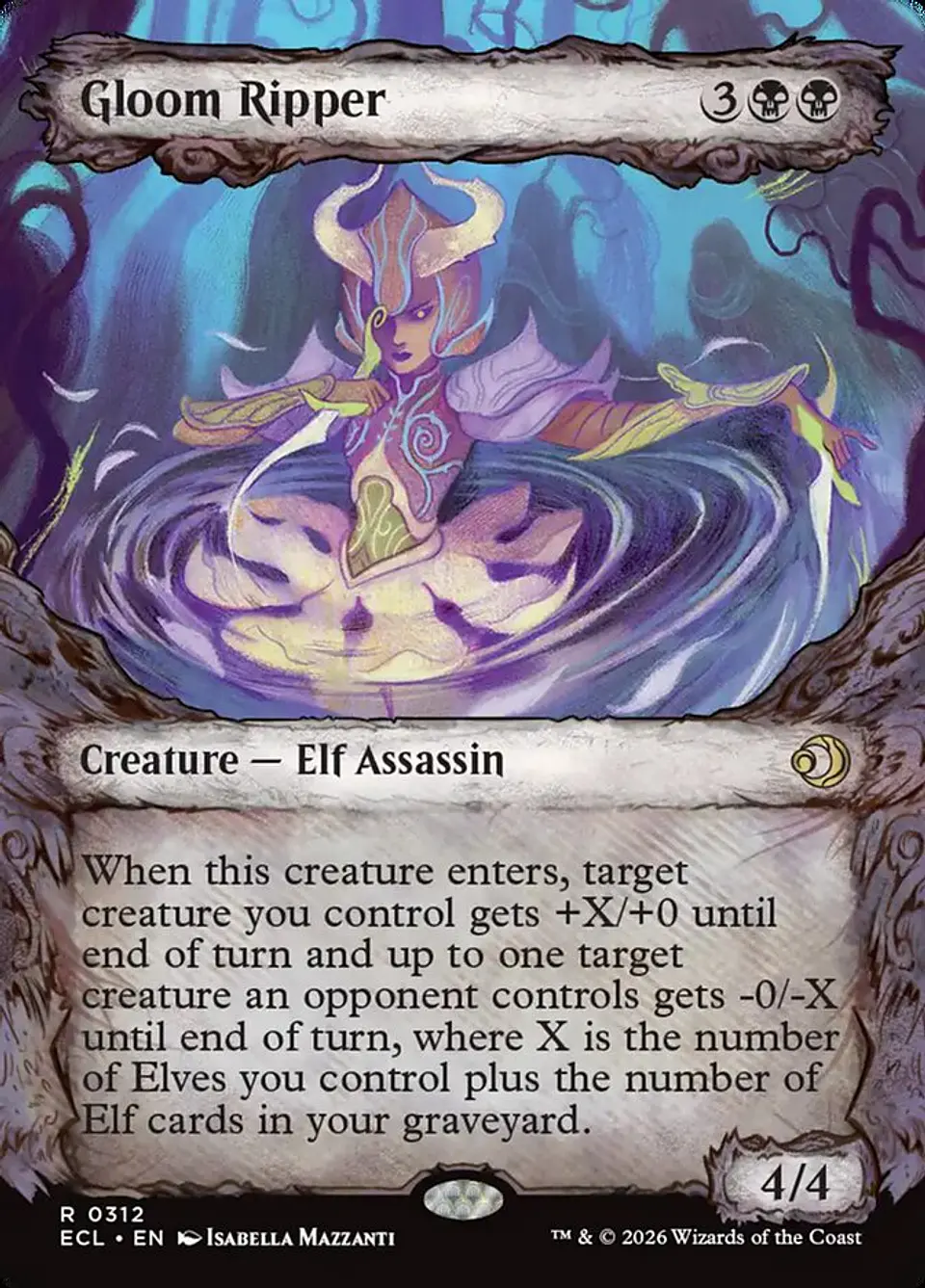 Gloom Ripper (Showcase foil) | Inglés | NM | ECL 1