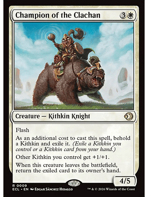 Champion of the Clachan (foil) | Inglés | NM | ECL