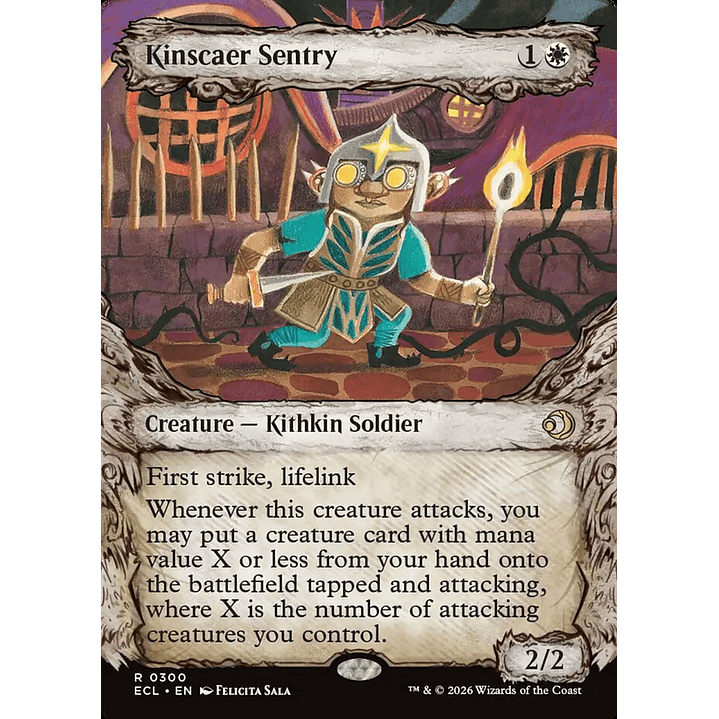 Kinscaer Sentry (Showcase) | Inglés | NM | ECL 1