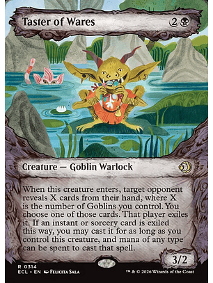 Taster of Wares (Showcase foil) | Inglés | NM | ECL