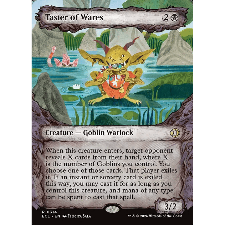 Taster of Wares (Showcase foil) | Inglés | NM | ECL 1