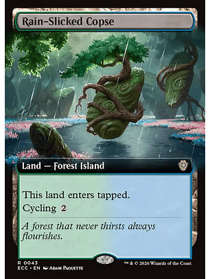 Rain-Slicked Copse (Extended Art) | Inglés | NM | ECC