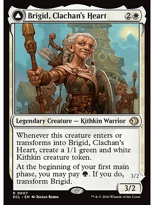 Brigid, Clachan's Heart // Brigid, Doun's Mind (foil) | Inglés | NM | ECL