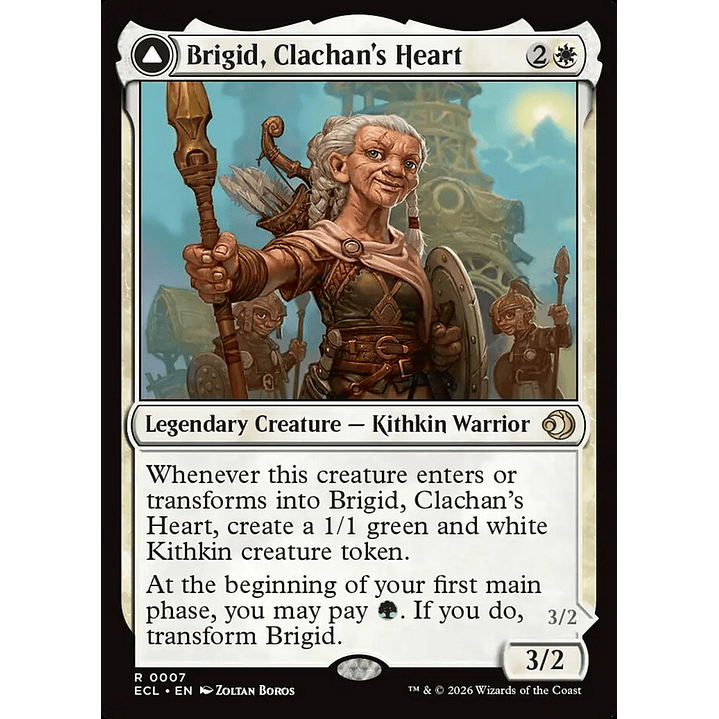 Brigid, Clachan's Heart // Brigid, Doun's Mind (foil) | Inglés | NM | ECL 1