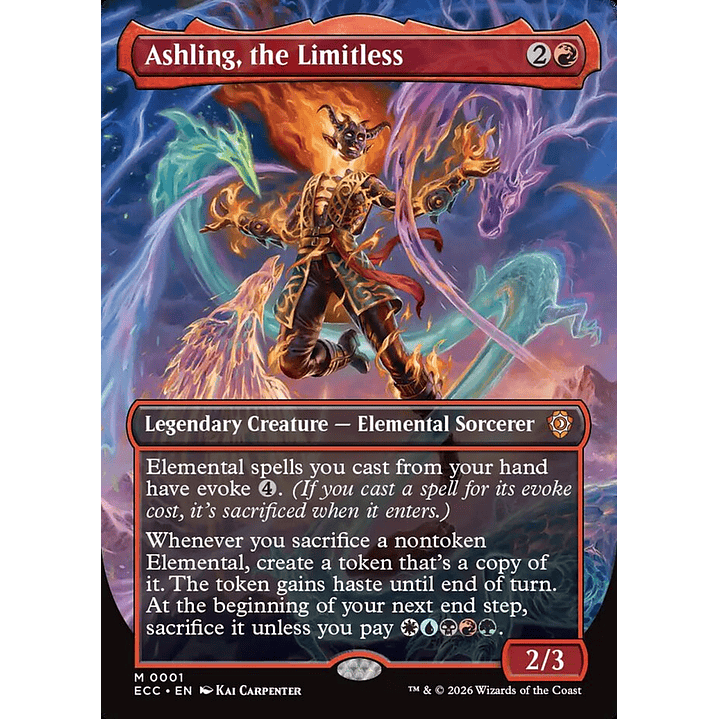 Ashling, the Limitless (Borderless) | Inglés | NM | ECC 1
