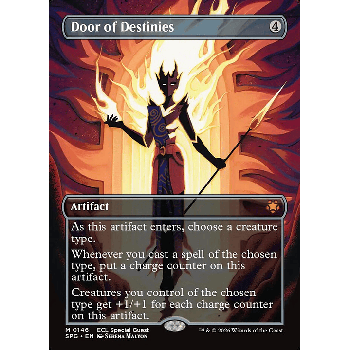 Door of Destinies (Borderless foil) | Inglés | NM | SPG 1