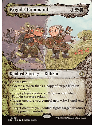 Brigid's Command (Showcase foil) | Inglés | NM | ECL