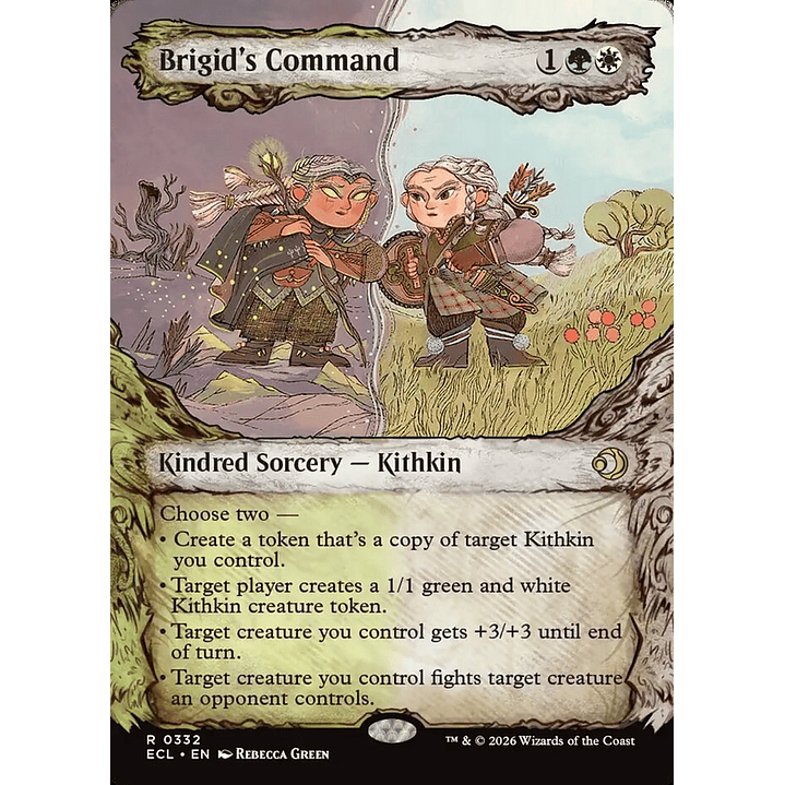Brigid's Command (Showcase foil) | Inglés | NM | ECL 1