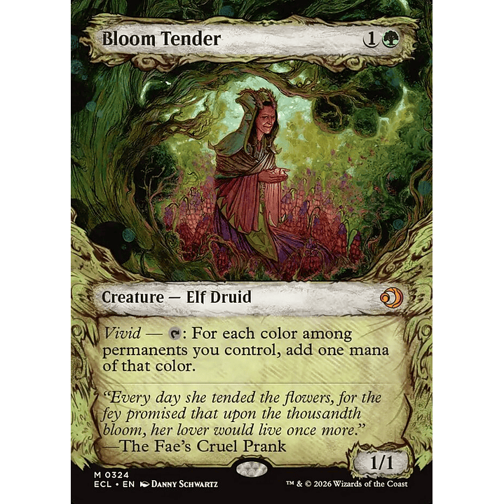 Bloom Tender (Showcase) | Inglés | NM | ECL 1