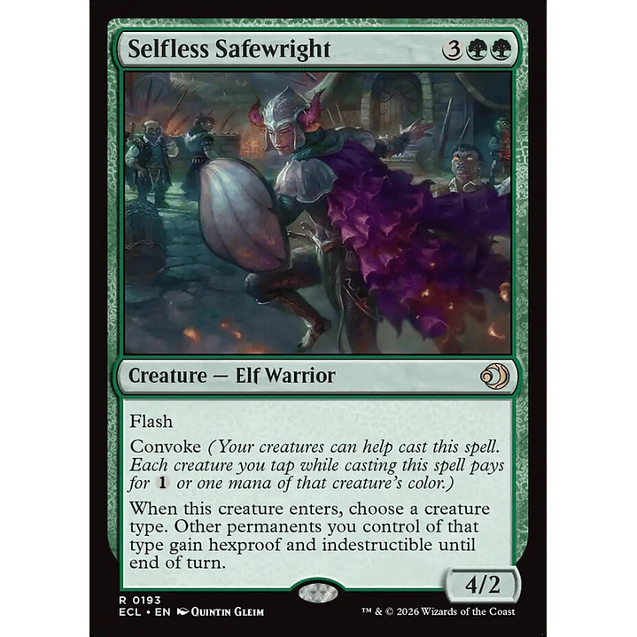 Selfless Safewright (foil) | Inglés | NM | ECL 1