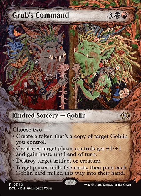 Grub's Command (Showcase) | Inglés | NM | ECL