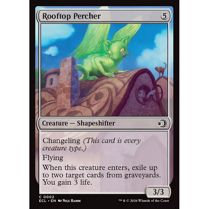 Rooftop Percher | Inglés | NM | ECL 1