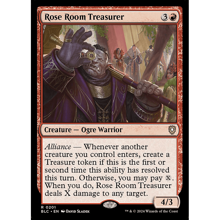 Rose Room Treasurer | Inglés | NM | BLC 1