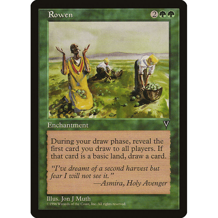 Rowen (Retro Frame) | Inglés | NM | VIS 1