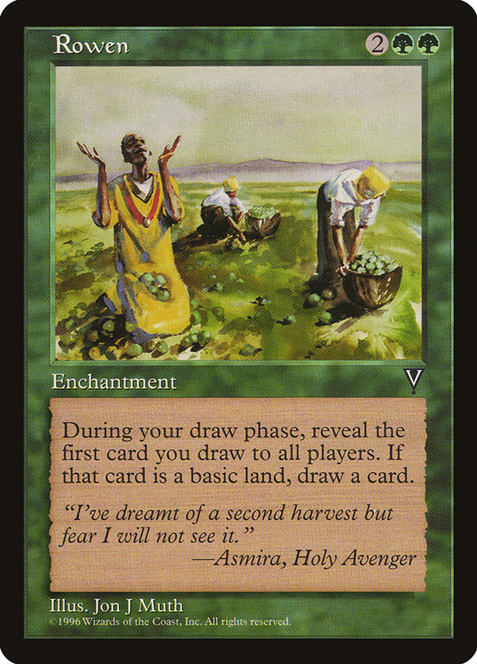 Rowen (Retro Frame) | Inglés | NM | VIS 1