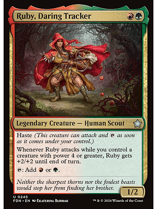 Ruby, Daring Tracker | Inglés | NM | FDN