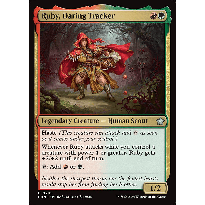 Ruby, Daring Tracker | Inglés | NM | FDN 1