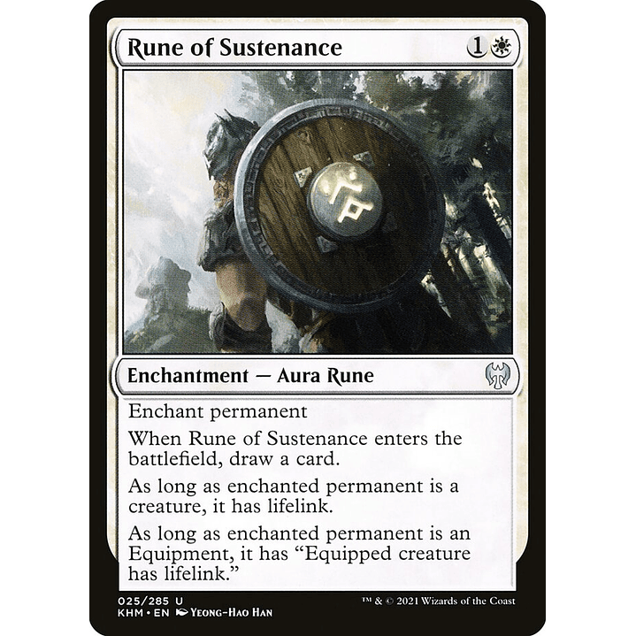 Rune of Sustenance | Inglés | NM | KHM 1