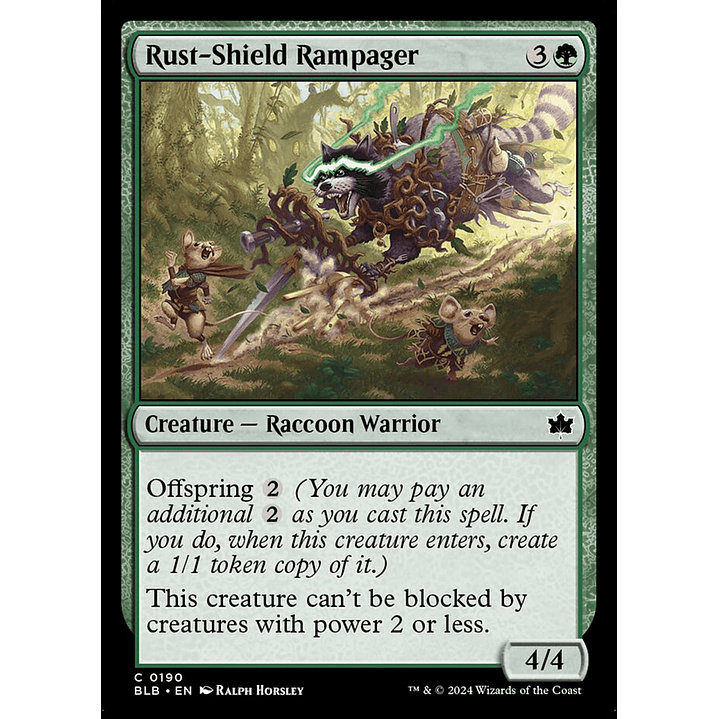 Rust-Shield Rampager | Inglés | NM | BLB 1